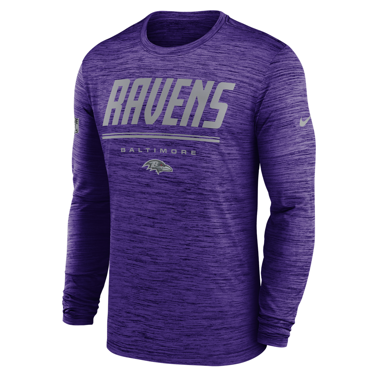 Nike Men's Nike Purple Baltimore Ravens Sideline Offensive Transition ...