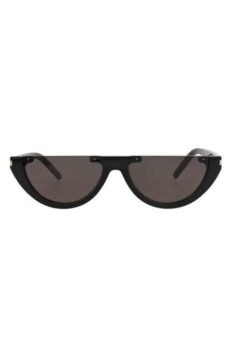 58mm Cat Eye Sunglasses