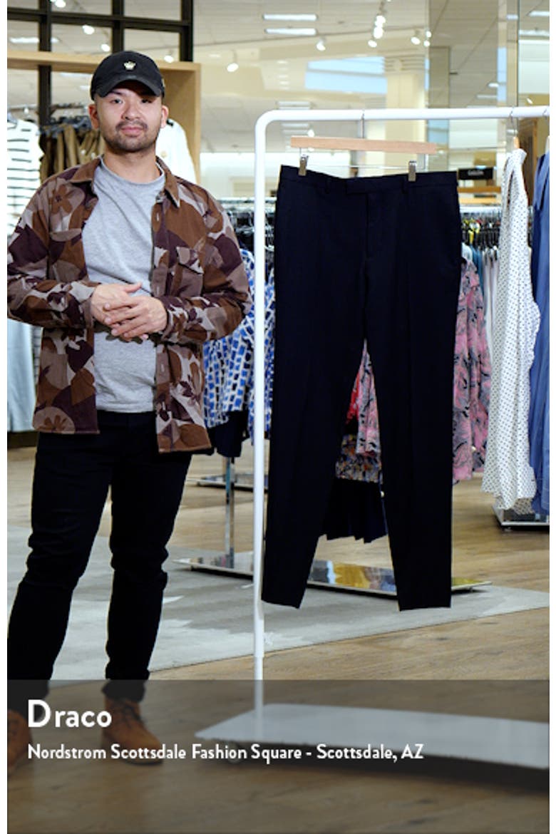 Wool suit trousers video