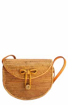 Jelavu Sedna Handwoven Rattan Saddle Bag