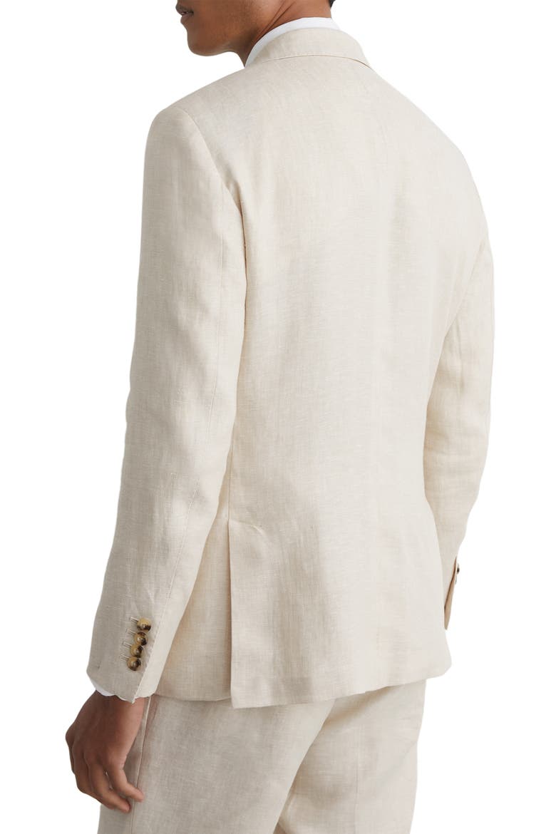 Atlantic linen Blazer, Alternate, color, STONE