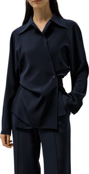 Lilysilk Multipositional Silk Shirt