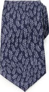Cufflinks, Inc. Blue Leaf Silk Tie