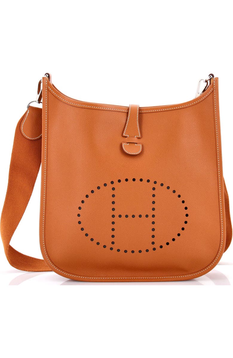 Pre-Owned Hermes Evelyne Bag Gen III Epsom PM, Main, color, Gold