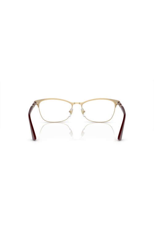 Vogue Eyewear 52mm Cat Eye Optical Glasses In Red