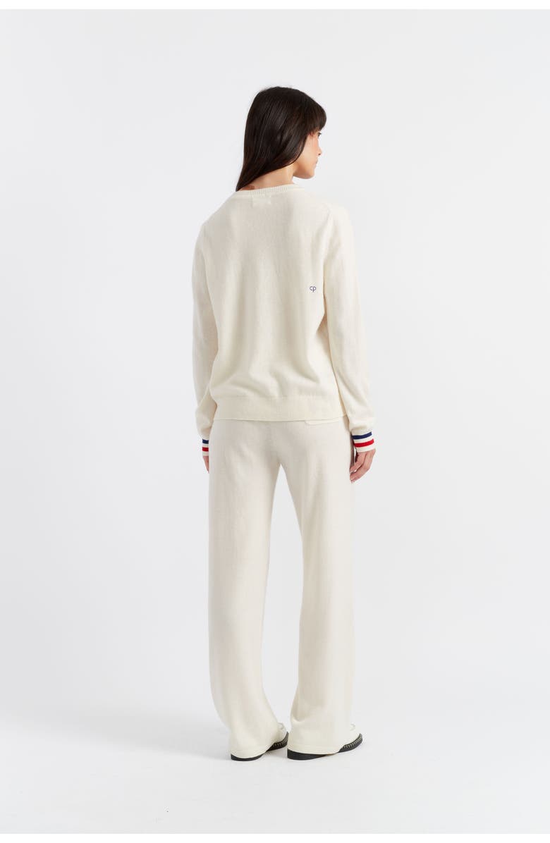 Chinti & Parker Snoopy Nautical Wool Cashmere Sweater, Alternate, color,