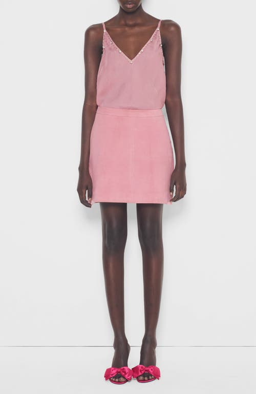 As By Df Candy Supersuede Skirt In Purple