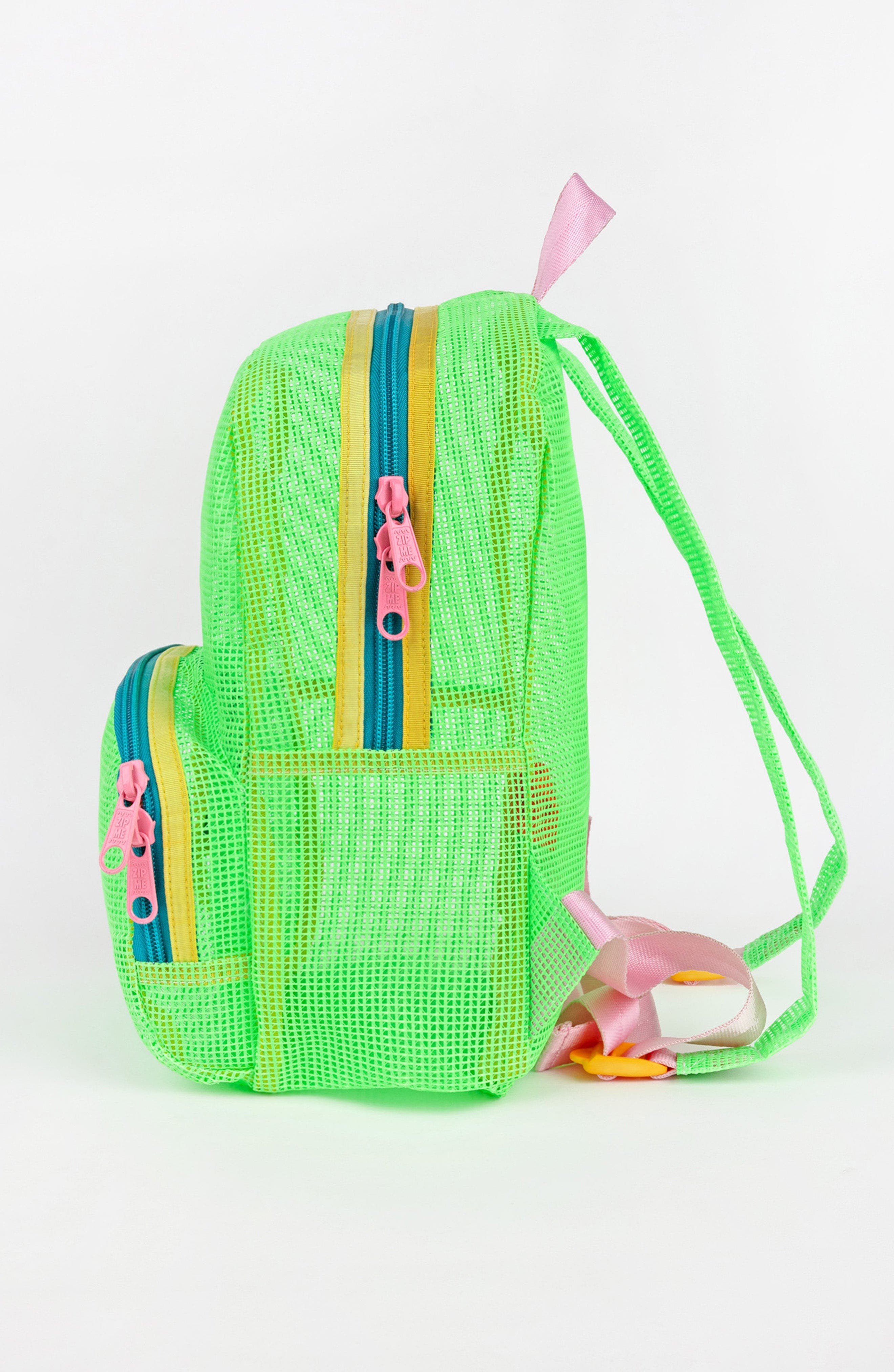 MOKUYOBI Mesh Mini Backpack, Alternate, color, Slime