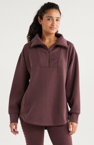 Zella Ultra Soft Half Zip Tunic