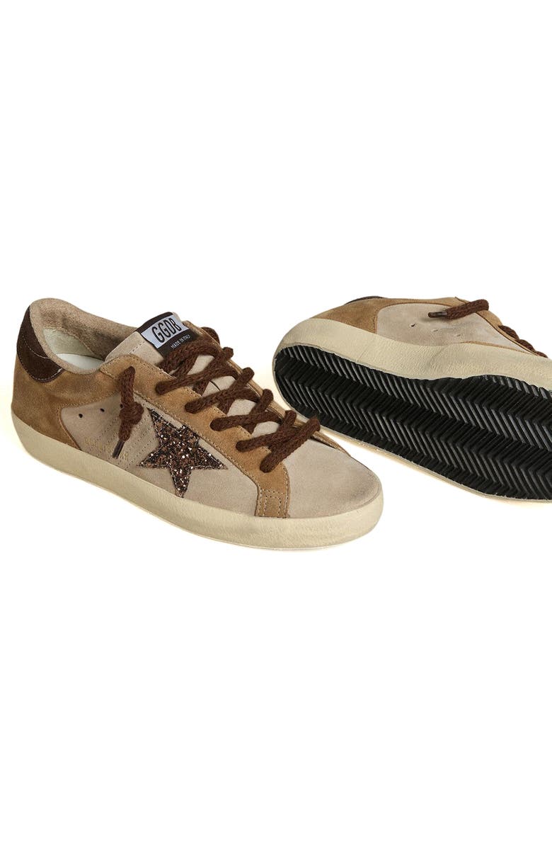 Golden Goose Super-Star Low Top Sneaker, Alternate, color, Beige/ Brown