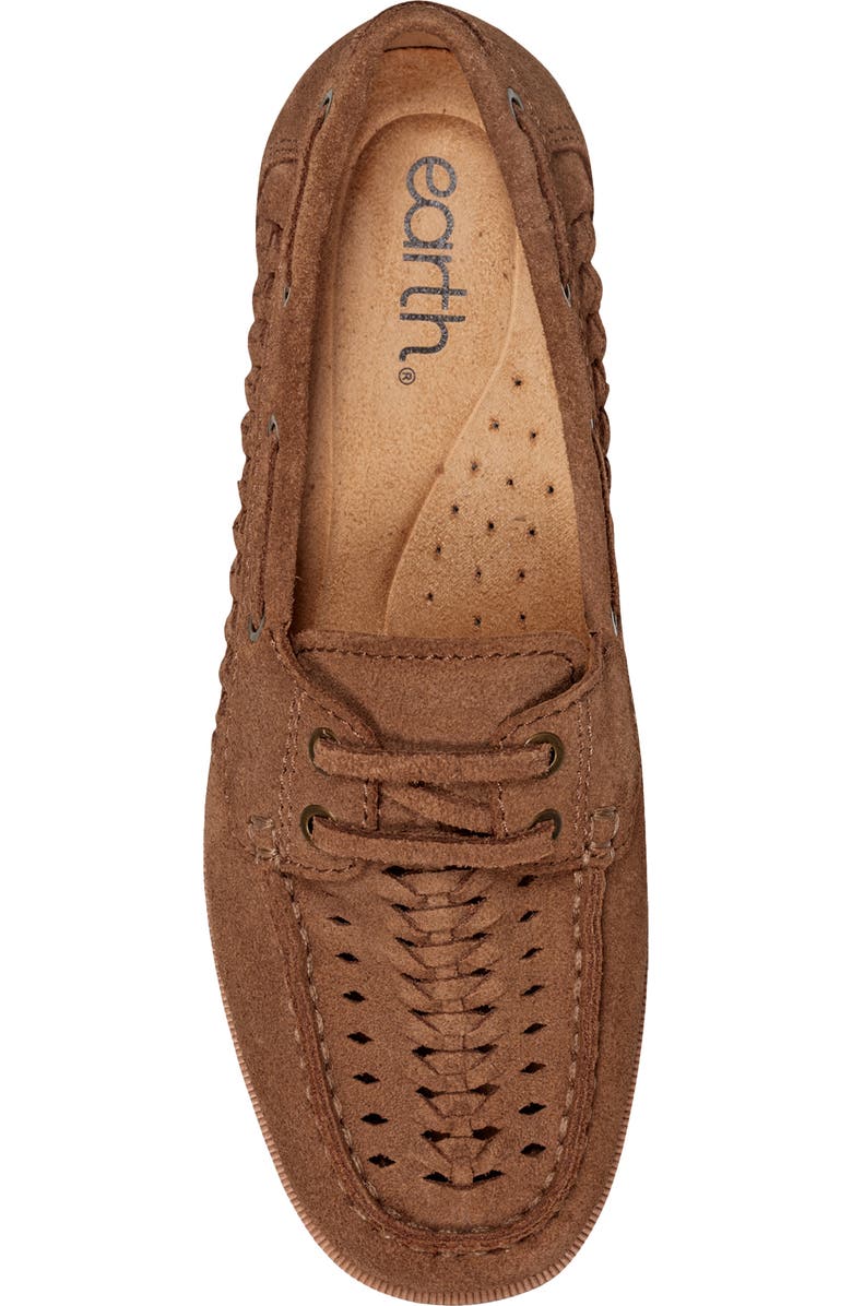 Earth<sup>®</sup> Wishing Boat Shoe, Alternate, color, Dark Brown