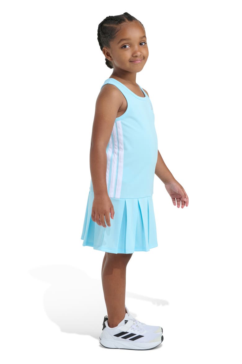 Kids' Sleeveless Tennis Dress, Alternate, color, FROZEN BLUE