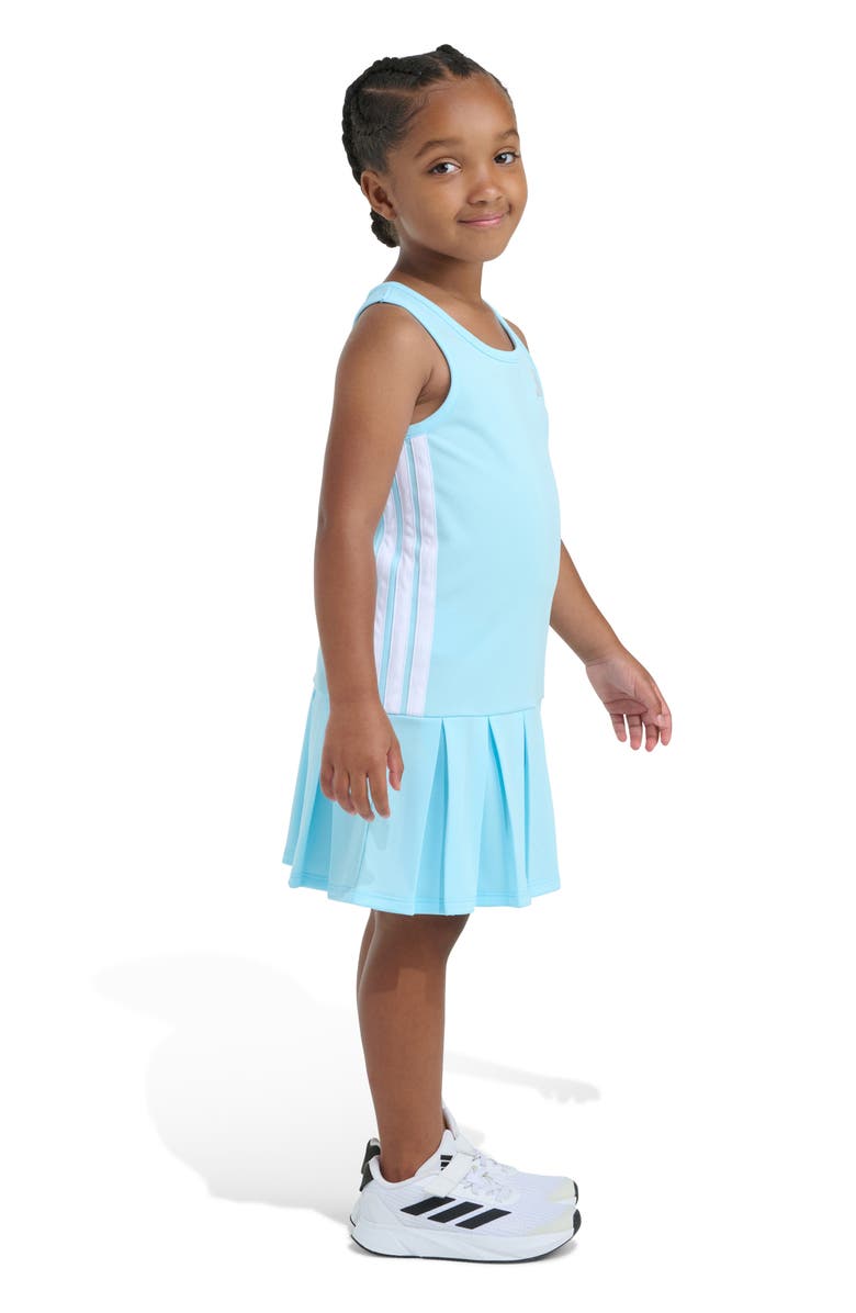 adidas Kids' Sleeveless Tennis Dress, Alternate, color, Frozen Blue