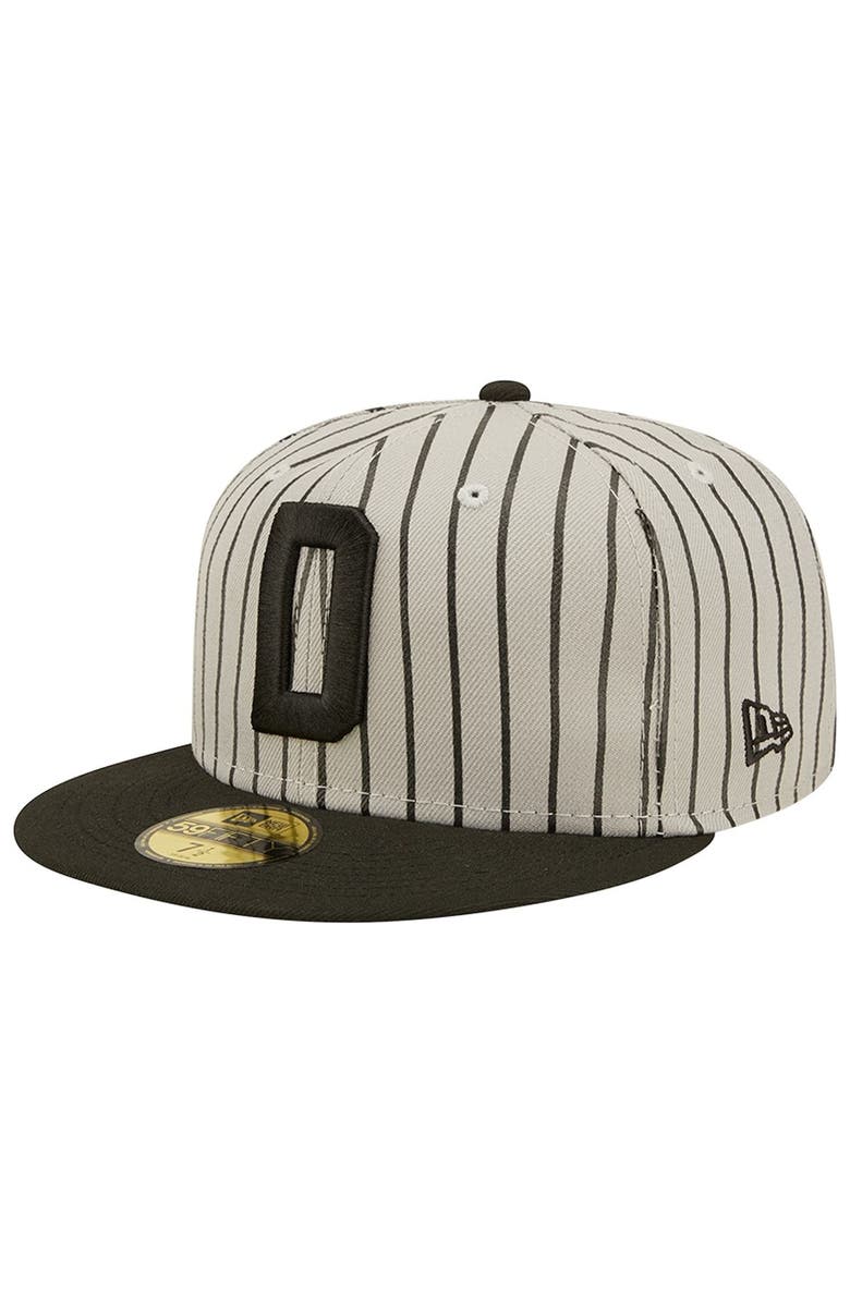 New Era Men's New Era Gray/Black Frisco RoughRiders Theme Night 59FIFTY Fitted Hat, Main, color, Gray