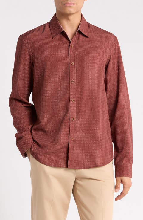 Printed Long Sleeve Shirt