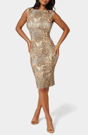 bebe Open Back Minidress