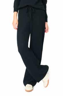 Gigi Drawstring Rib Sweater Pants