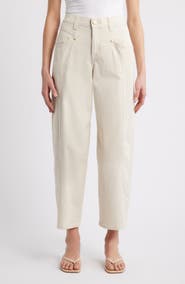 Wit & Wisdom High Waist Barely Barrel Jeans