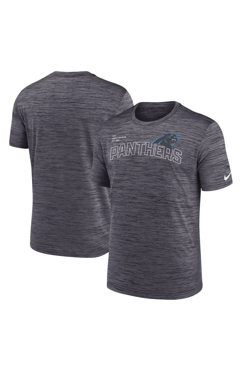 Nike Men's Nike Black Carolina Panthers Velocity Arch Performance T-Shirt, Main, color, Black