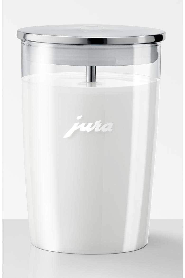 Glass Milk Container, Main, color, CLEAR