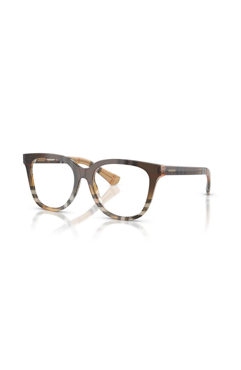 Burberry 52mm Phantos optical glasses, Main, color, Brown