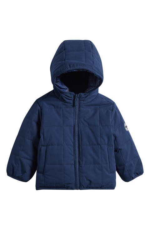 Reversible Water Resistant Quilted Jacket
