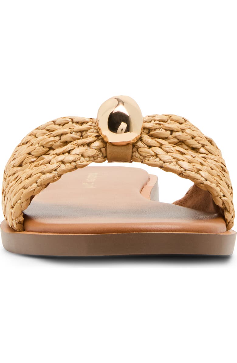 Madden Girl <p>Sunset Slide Sandal (Women)</p>, Alternate, color, Natural Raffia
