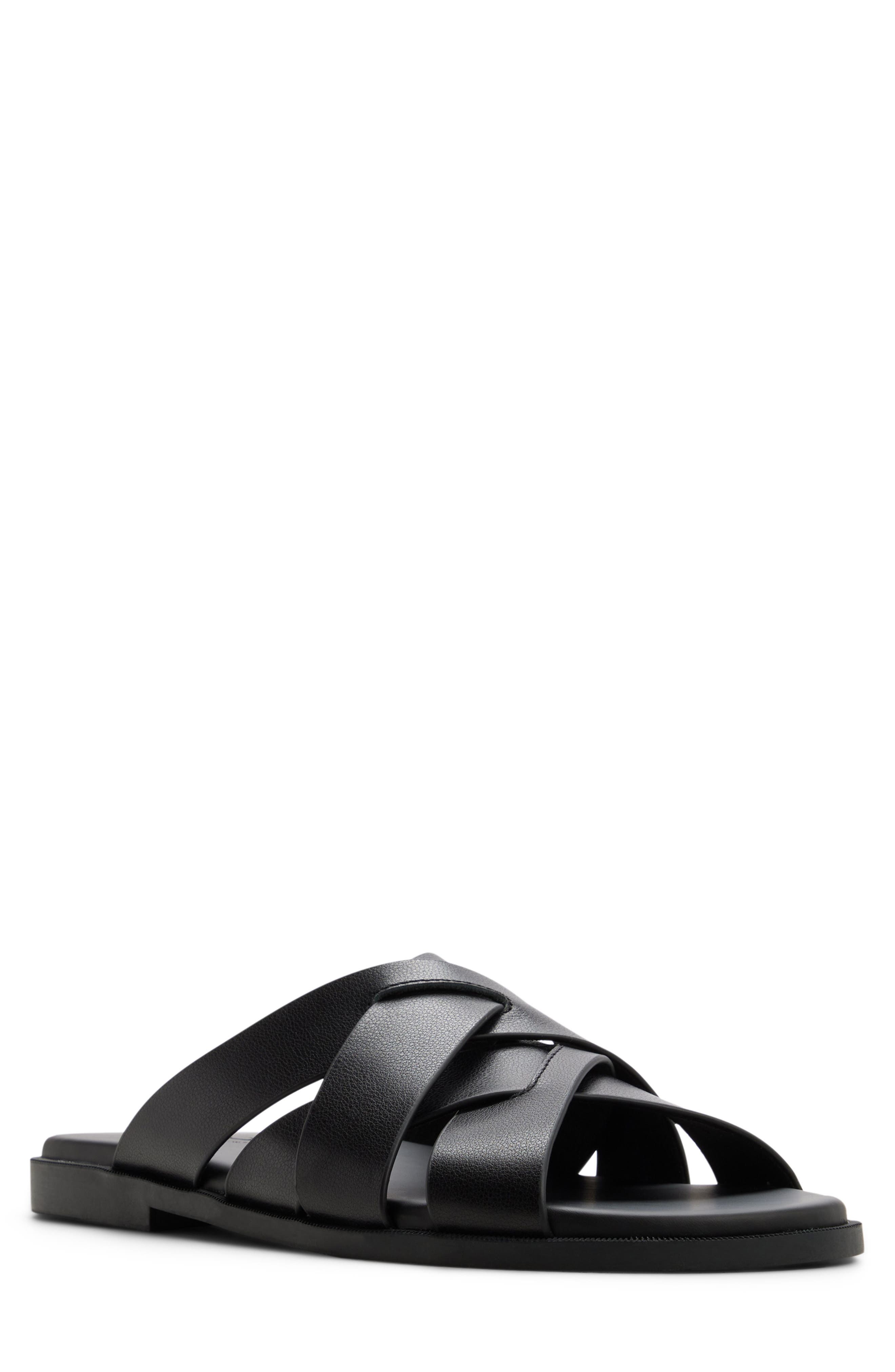 ALDO Birchill Slide Sandal, Main, color, Black