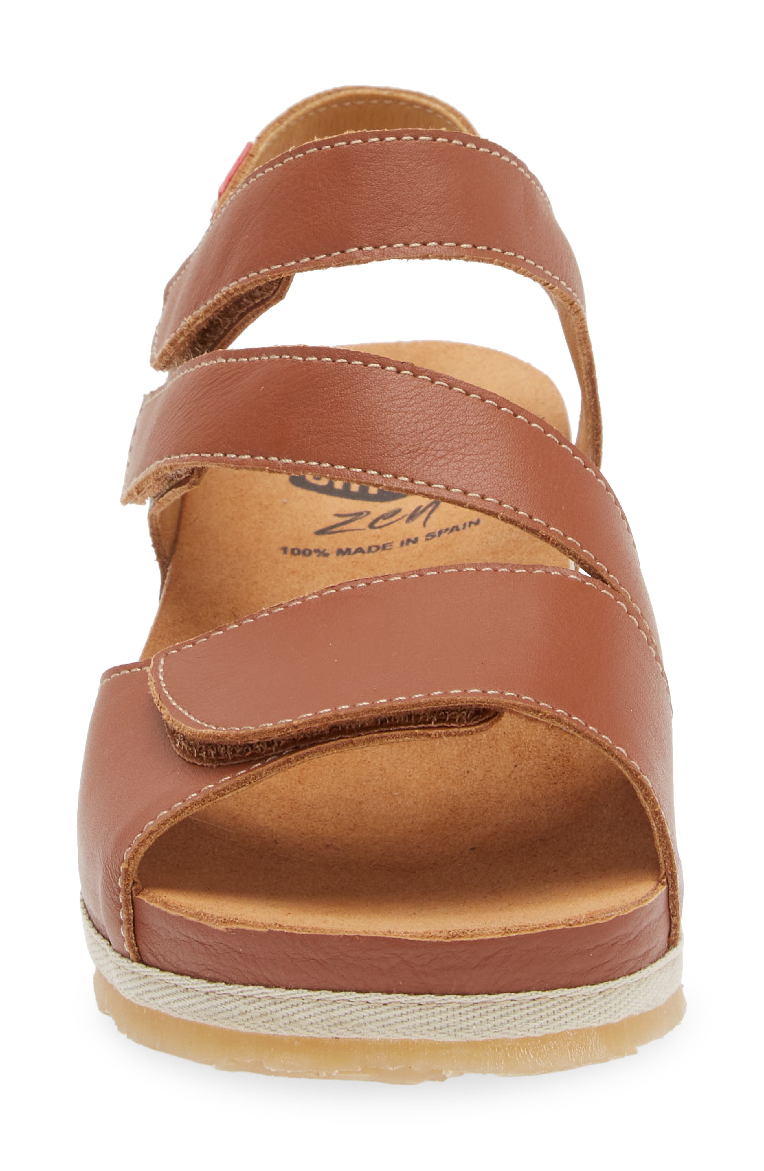 206 Austin Platform Sandal, Alternate, color, CUERO