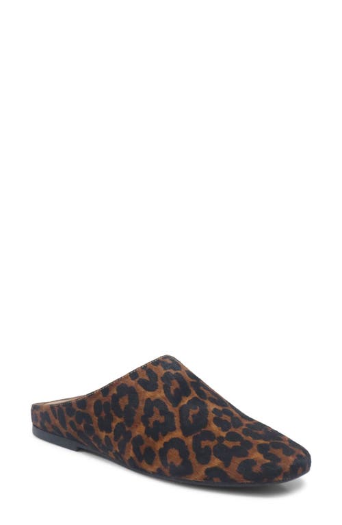 Gentle Souls Wanda Genuine Calf Hair Mule In Animal Print