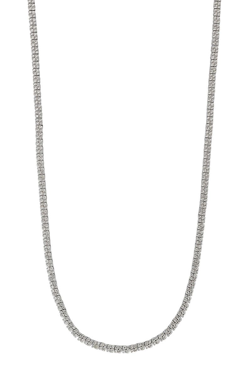 Liora Diamond Tennis Necklace (Nordstrom Exclusive), Main, color, 18K WHITE GOLD