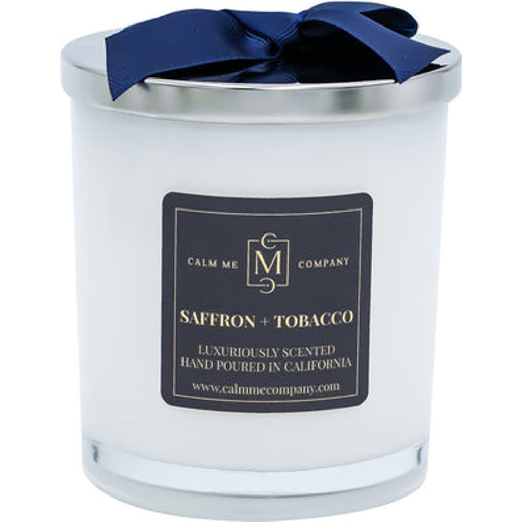 Calm Me Saffron + Tobacco Candle