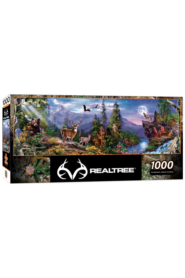 Realtree 1000 Piece Panoramic Puzzle, Main, color, Multicolor