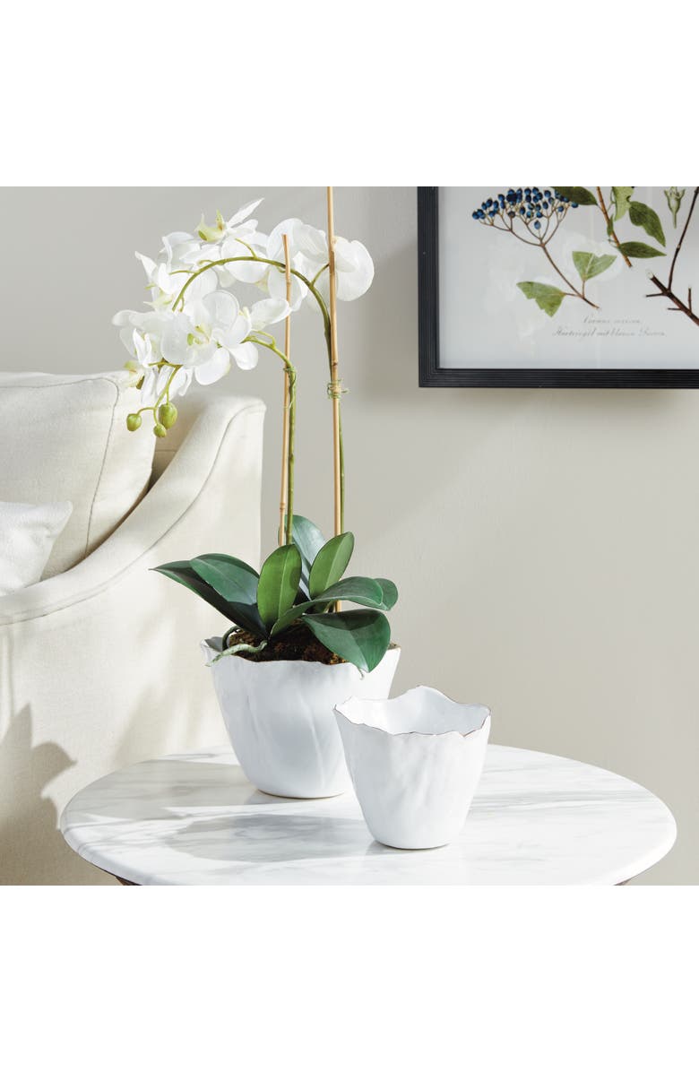 Napa Home & Garden Maribella Cachepot Planters Set of 2, Alternate, color, White