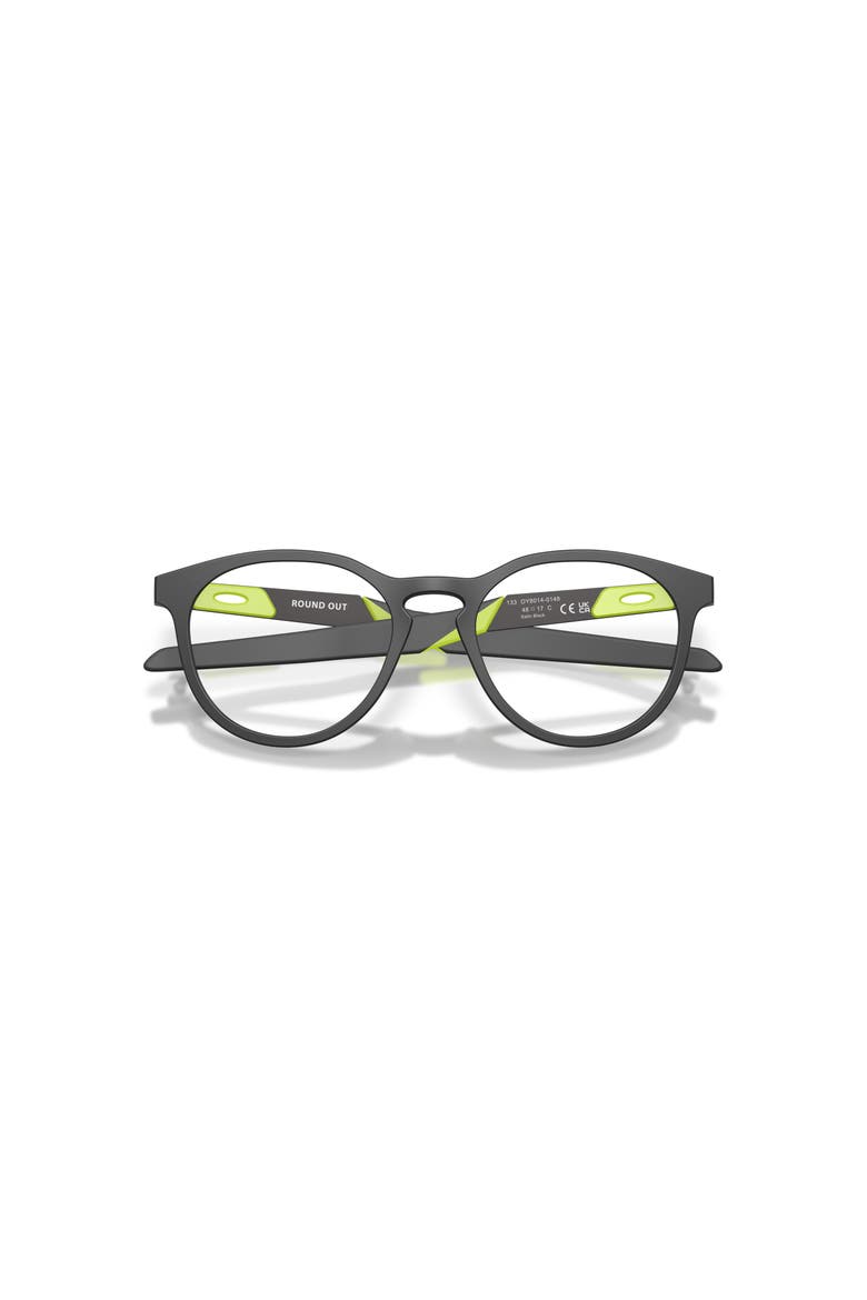 48mm Round optical glasses, Alternate, color, Black