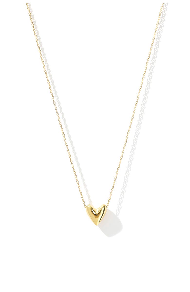 Otiumberg 14kt Gold Vermeil Roscida Heart Necklace, Main, color, 