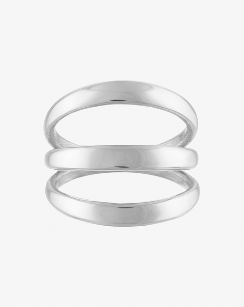 Stacked Lines Ring