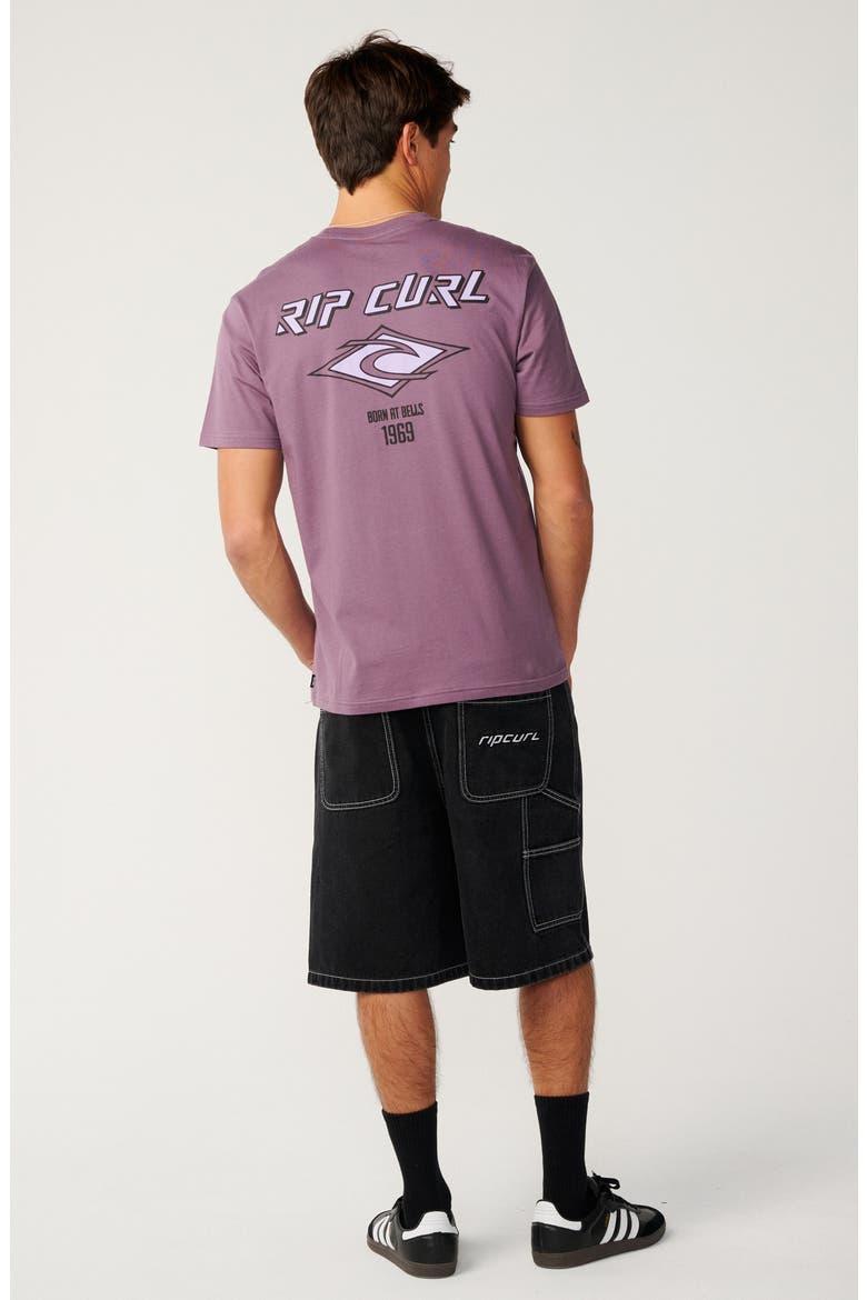 Fade Out Icon Cotton Graphic T-Shirt, Alternate, color, DUSTY PURPLE