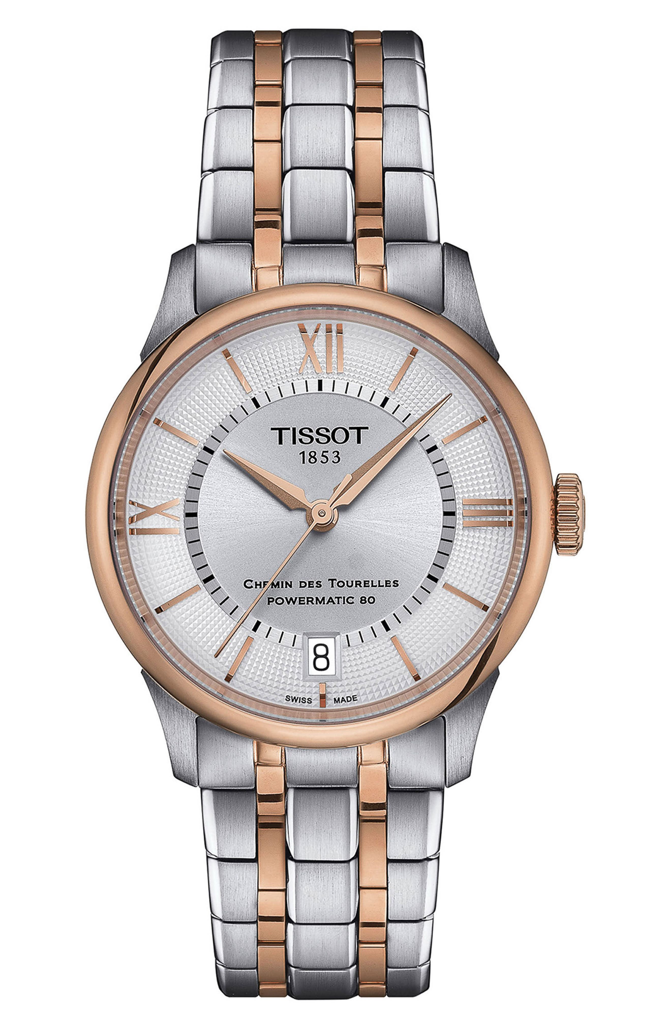 selected SILVER/ ROSE GOLD