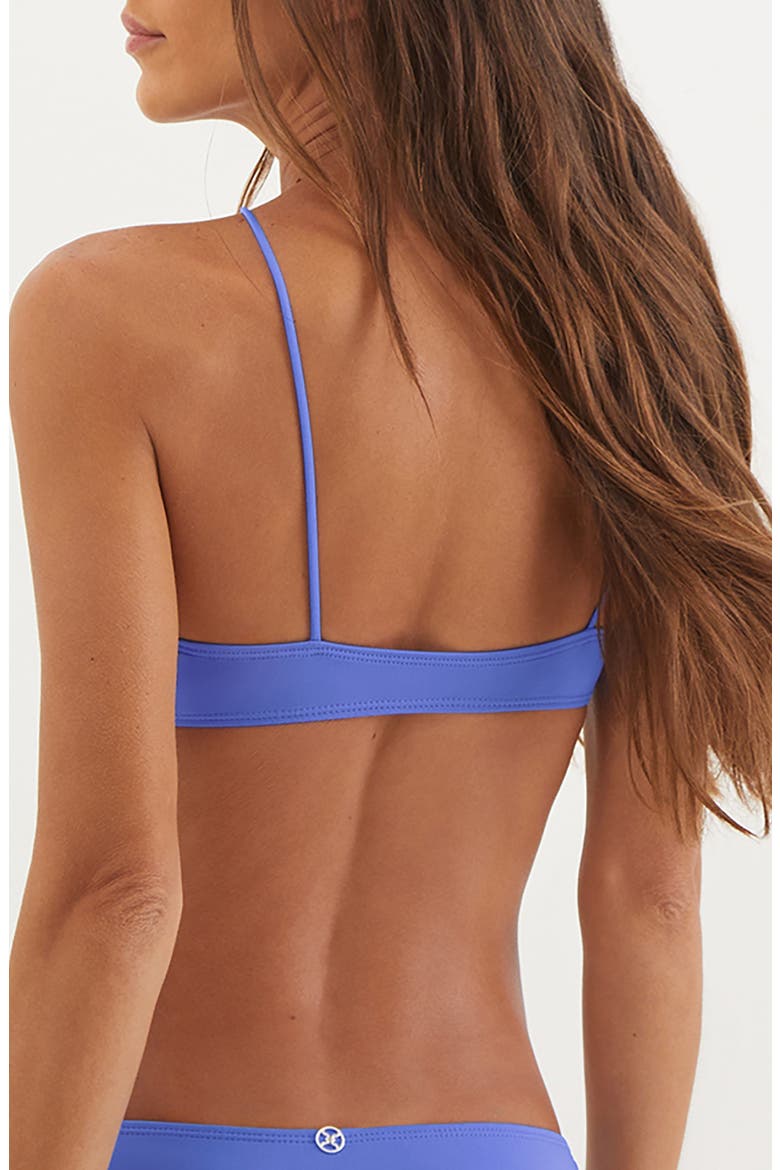 Solid Nara Strappy Bikini Top, Alternate, color, BLUE