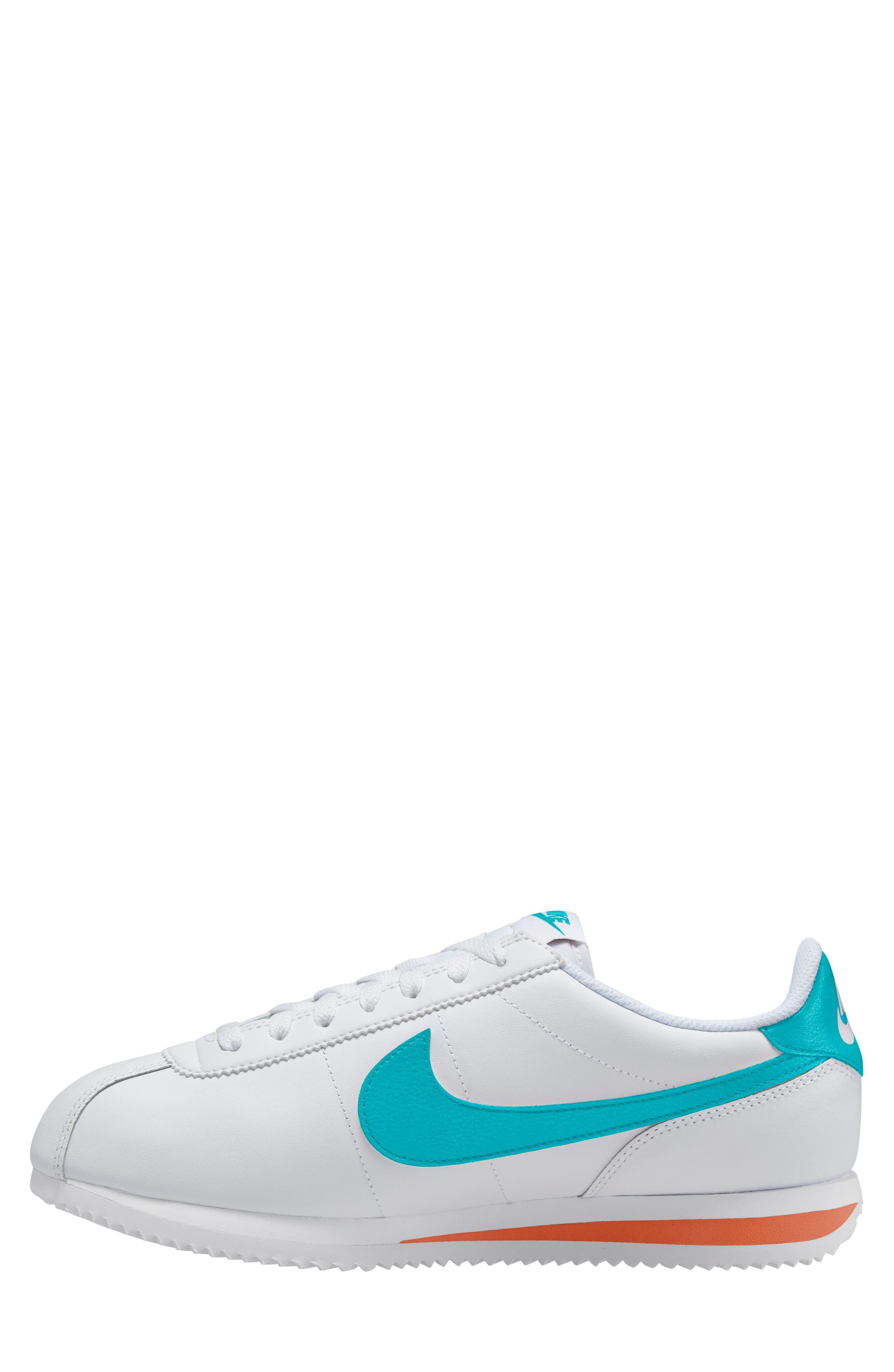 Cortez Sneaker, Alternate, color, WHITE/ DUSTY CACTUS/ CLAY