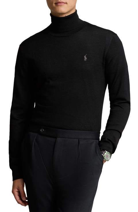 Merino Wool Turtleneck Sweater