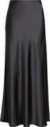 Open Edit Satin Maxi Skirt