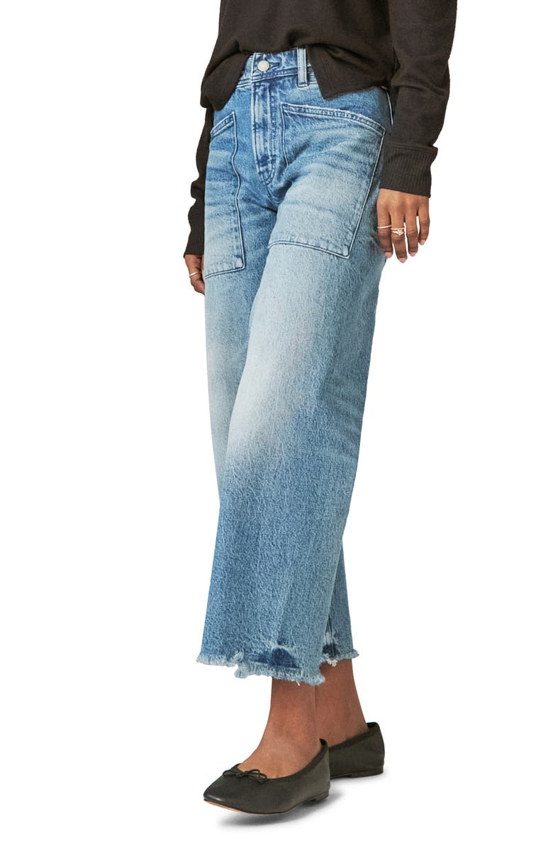 Lucky Brand Lucky Legend High Waist Wide Leg Jeans, Alternate, color, 