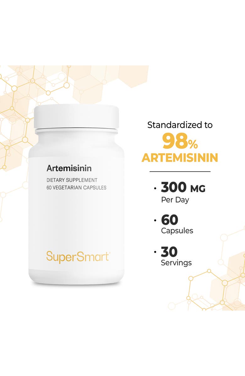 SuperSmart Artemisinin Supplement 300mg, Alternate, color, NO COLOR