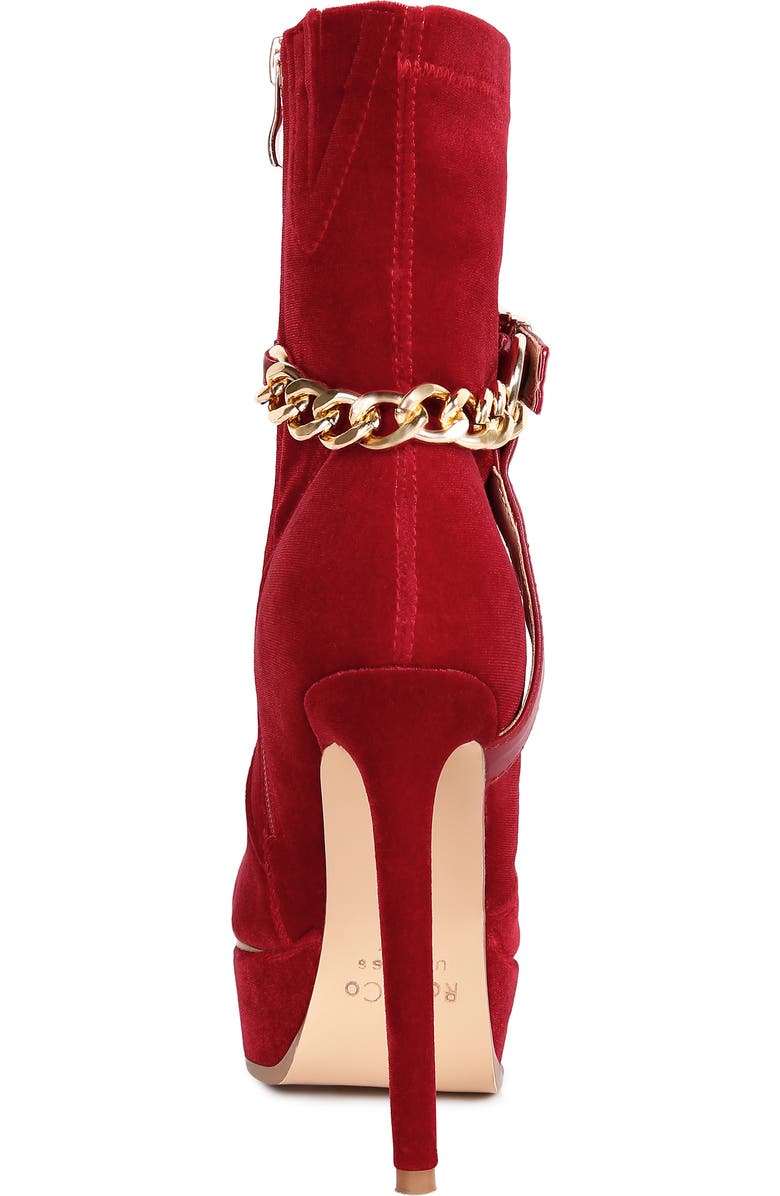 Rag & Co Zeppelin Platform Pump, Alternate, color, Red