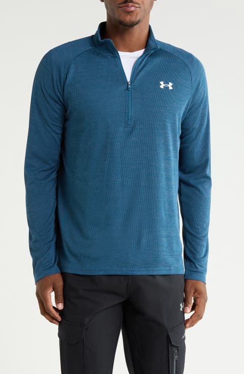 Tech Textured Half Zip Pullover