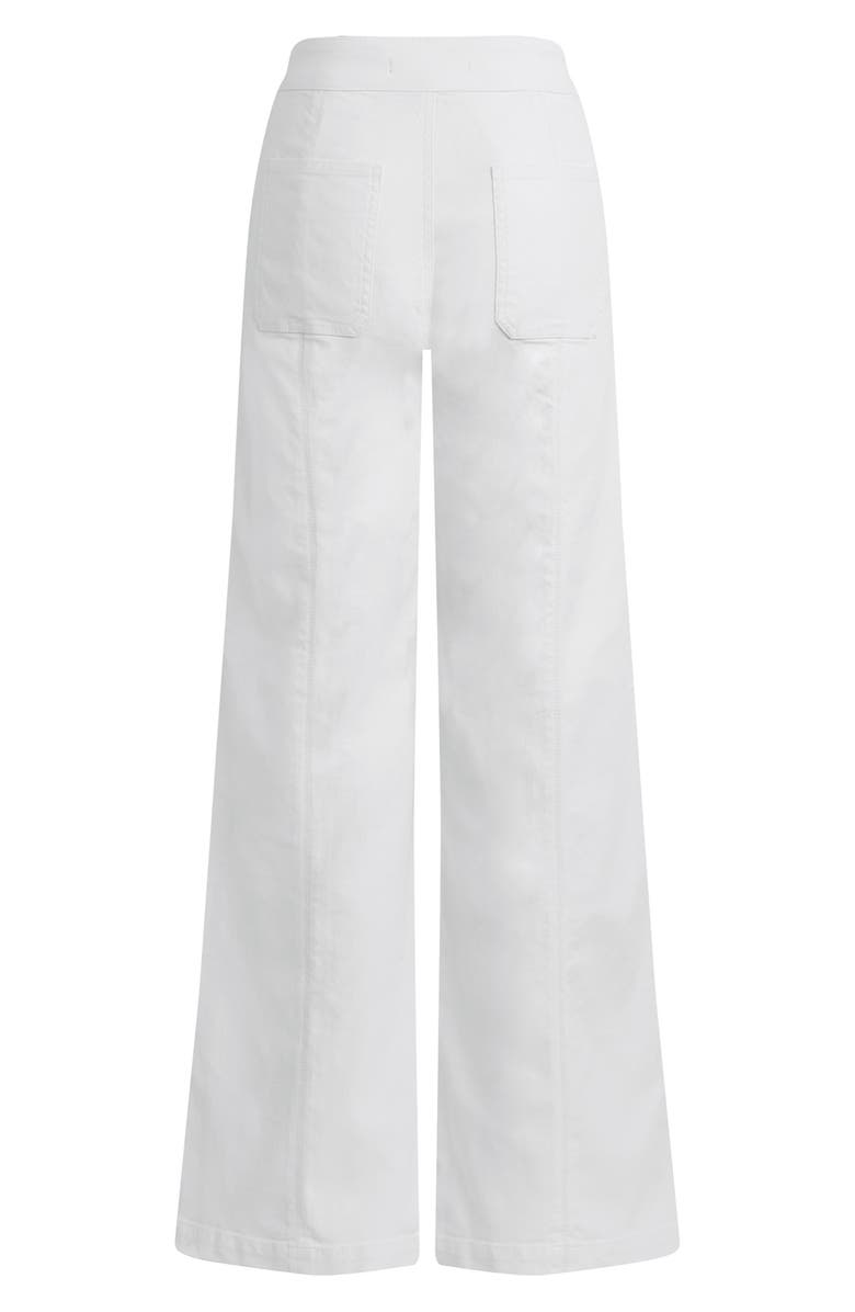 Hudson Jeans Tie Waist Wide Leg Trousers, Alternate, color, 