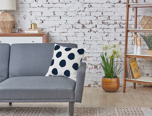 Carol & Frank Polka Dot Cotton Decorative Throw Pillow, 18" X 18" In Multi