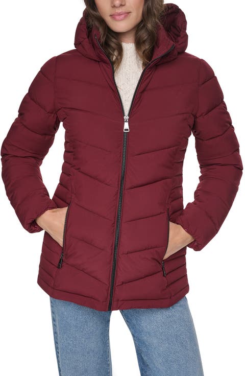 Packable Water Resistant Puffer Jacket